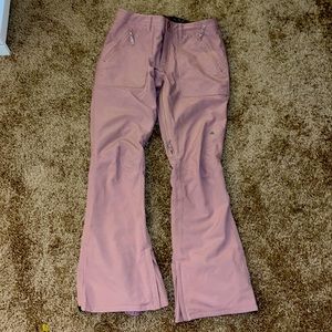 Burton blush pink ski pants